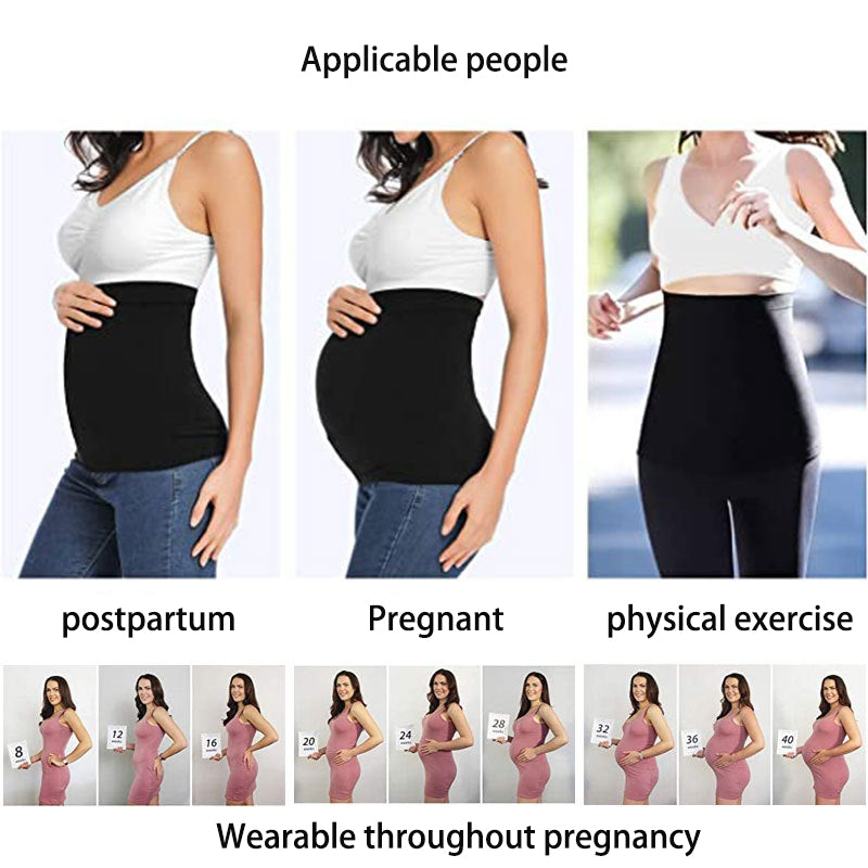 Seamless Maternity Belly Support Belt for Comfort