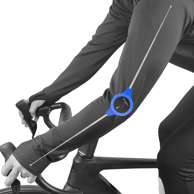 RISK Road Bicycle Airship - Fitting Knee Joint Angle Measuring Protractor for Bike Riding Posture - Korvel