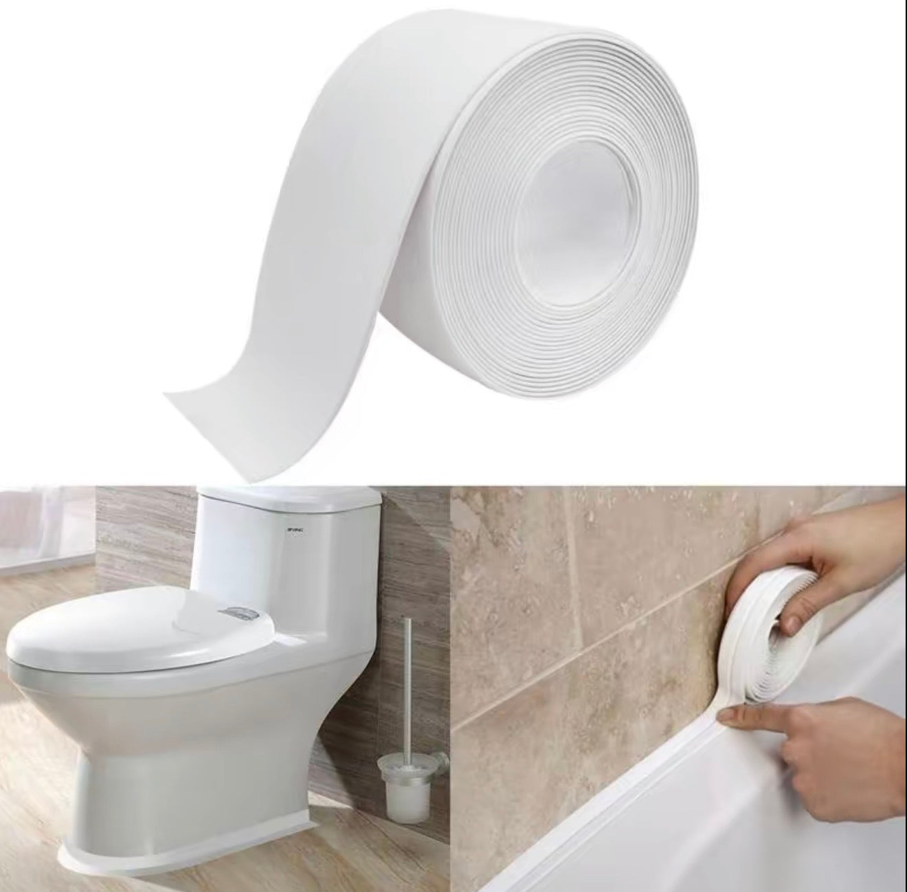 AquaShield Caulk Seal Tape - Premium Waterproof Protection