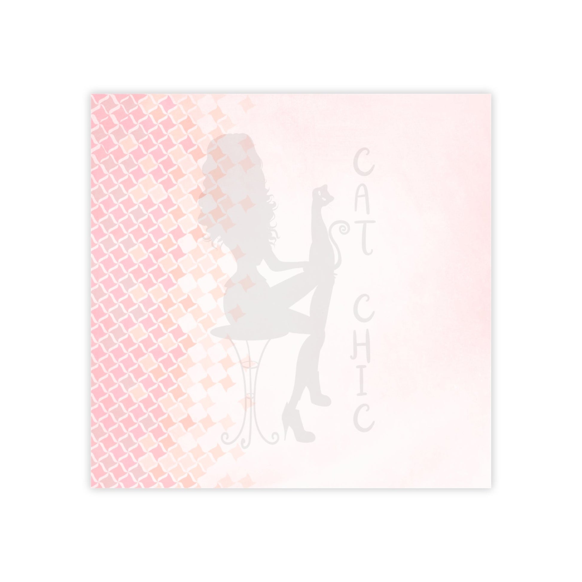 Stylish Cat-Themed Post-it® Note Pads - Korvel