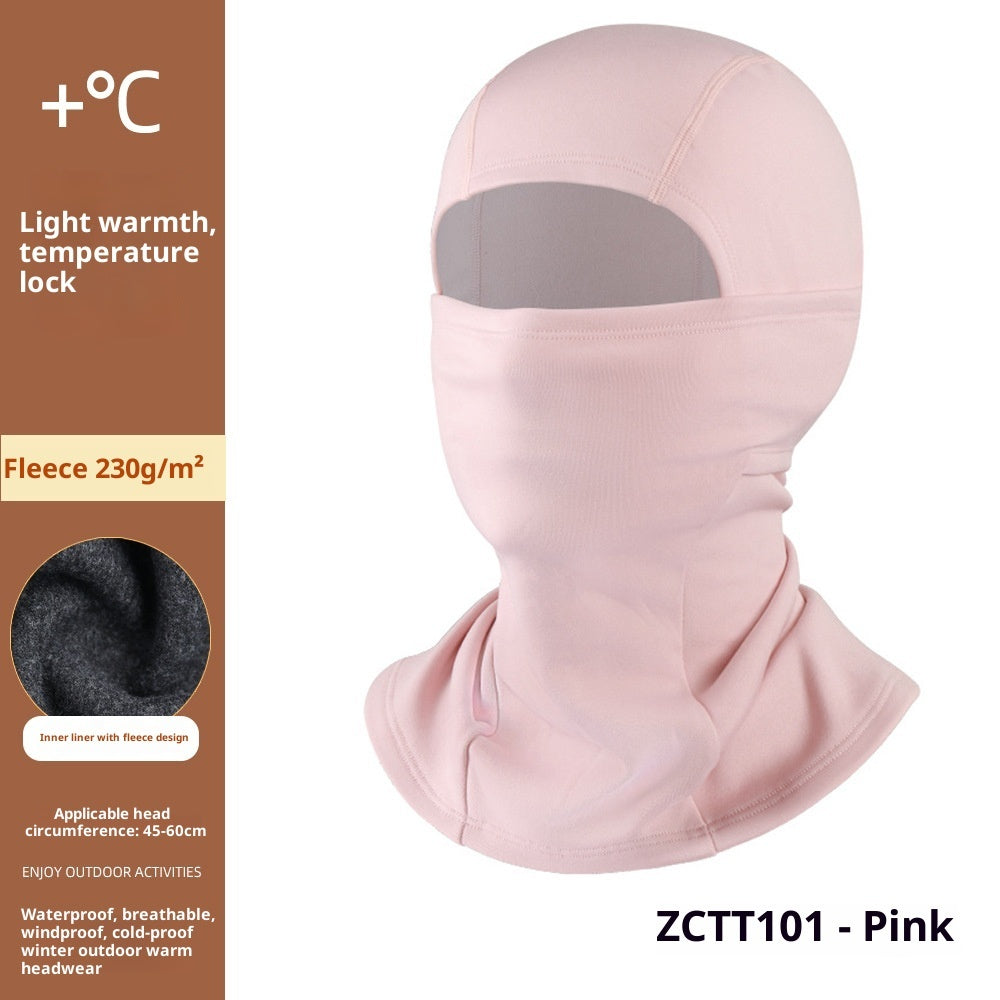 Fleece-Lined Thermal Face Mask for Outdoor Activities