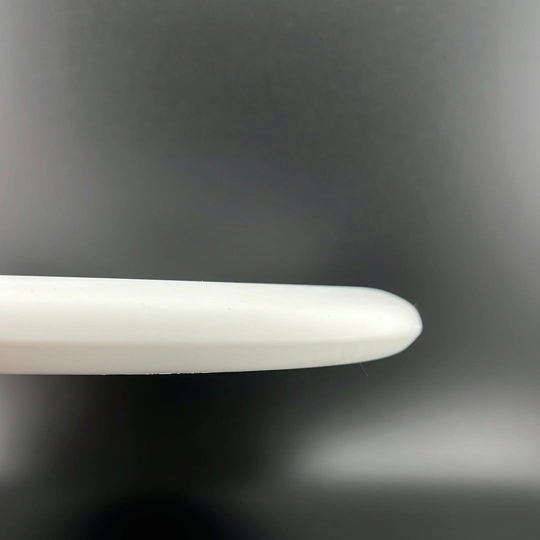 Nerve Muse - UV Reactive Disc Golf Putter - White with Mini TSA Stamp