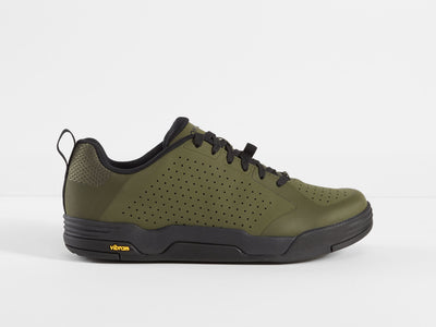 Bontrager Flatline Mountain Bike Shoe - Olive Grey/Black