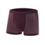 Modal Solid Ice Silk Antibacterial Underwear for Men's Mid Waist Breathable Four Square Corner Underwear - Korvel
