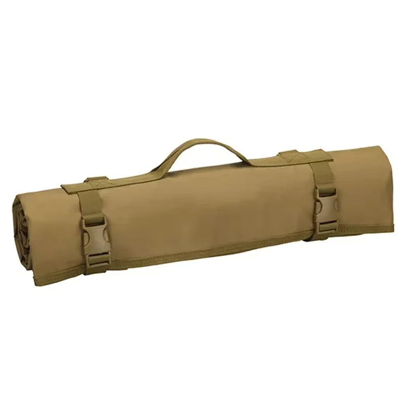 Outdoor non-slip shooting mat: double, portable, tactical, multi-use for training/camping. - Korvel