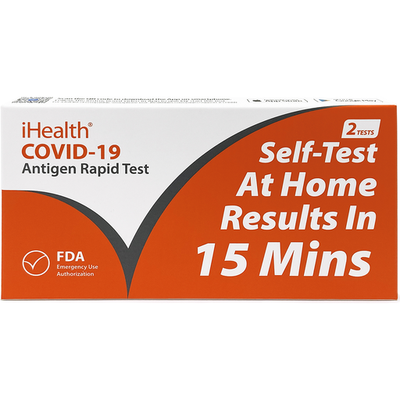 Test rapide d'antigène COVID-19 iHealth