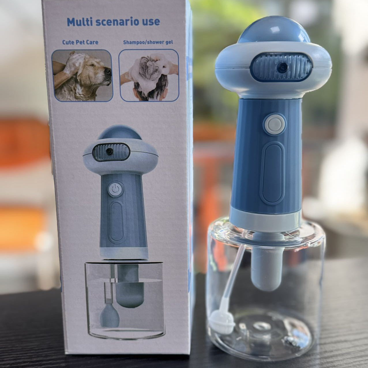 Automatic Pet Shower Foaming Machine for Cats and Dogs