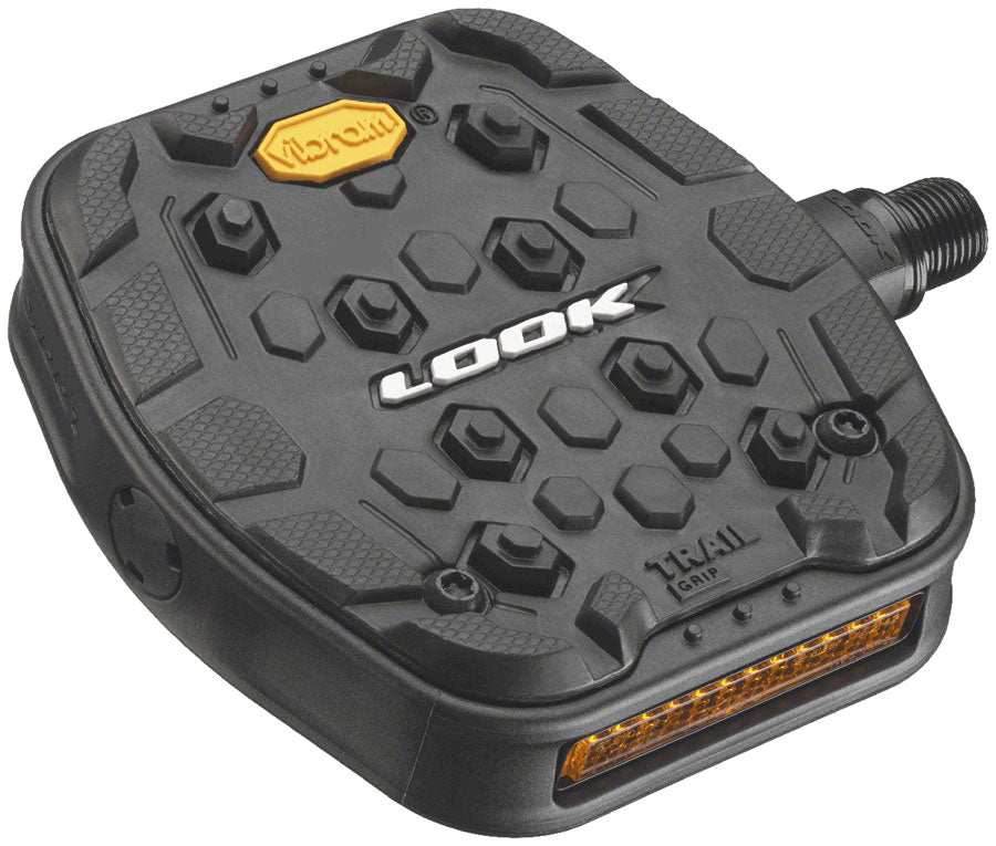 Pédales LOOK GEO TRAIL GRIP - Plateforme Chromoly 9/16 Noir