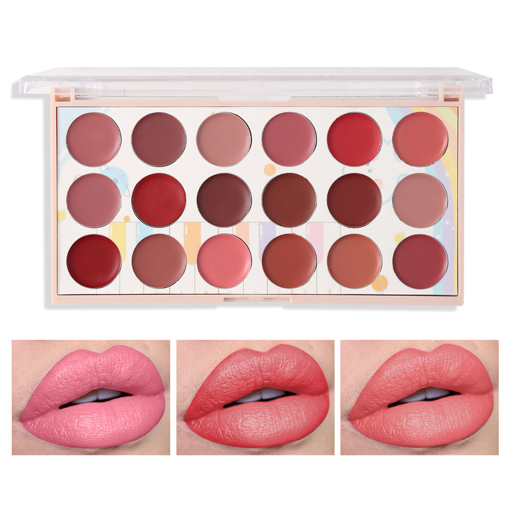 Missrose Recommends 18 Color Mouth Red Dish Matt Moisturizing Water-Resistant Non Fading And Non Staining Lipstick - Korvel