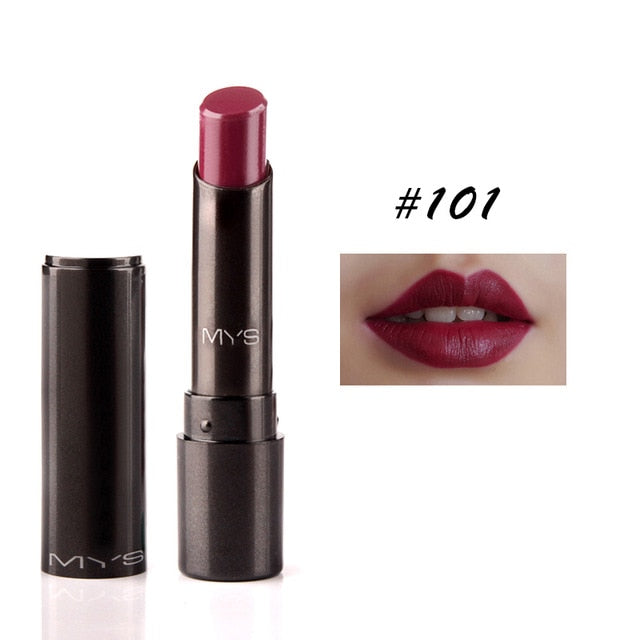 Rouge à lèvres mat MYS Brand Beauty - Teinte rouge longue tenue