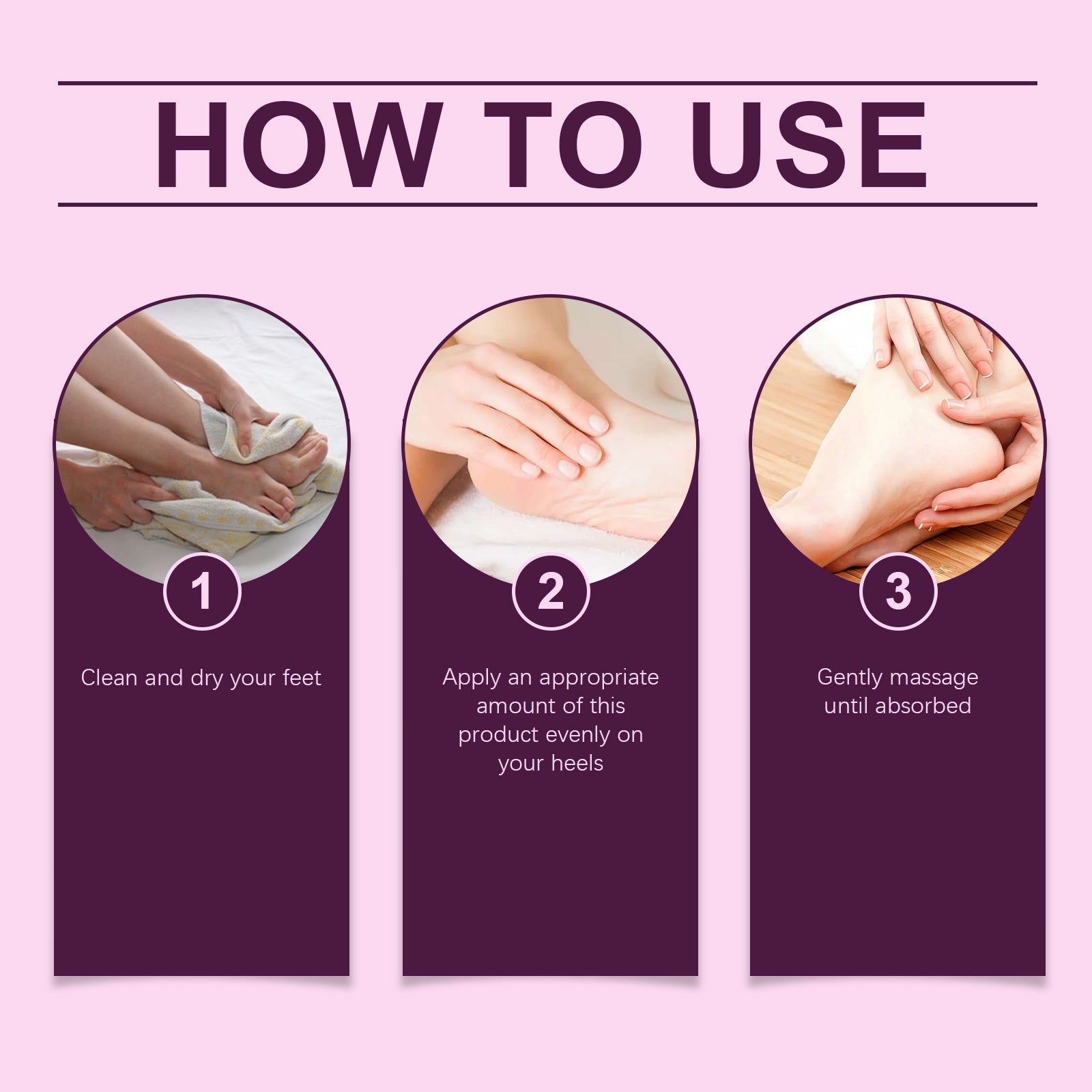 Heel Care Cream, Moisturizing And Repairing Hydrating Heel Relief And Moisturizing Foot Skin Care Cream - Korvel