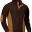 European men's casual stand up collar long sleeved corduroy sweatshirt with pit stripe - Korvel