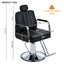 Premium Reclining barber Chair Salon Chair for Hair Stylist with Heavy Duty Hydraulic Pump, 360° Rotation  Black - Korvel