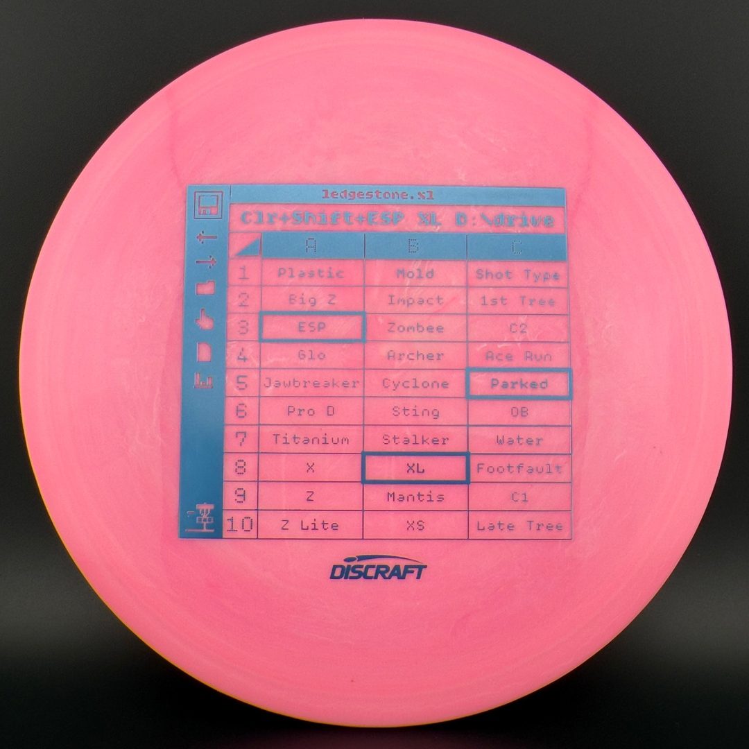 Colorshift ESP XL - Ledgestone Finale 2025 Disc Golf Driver