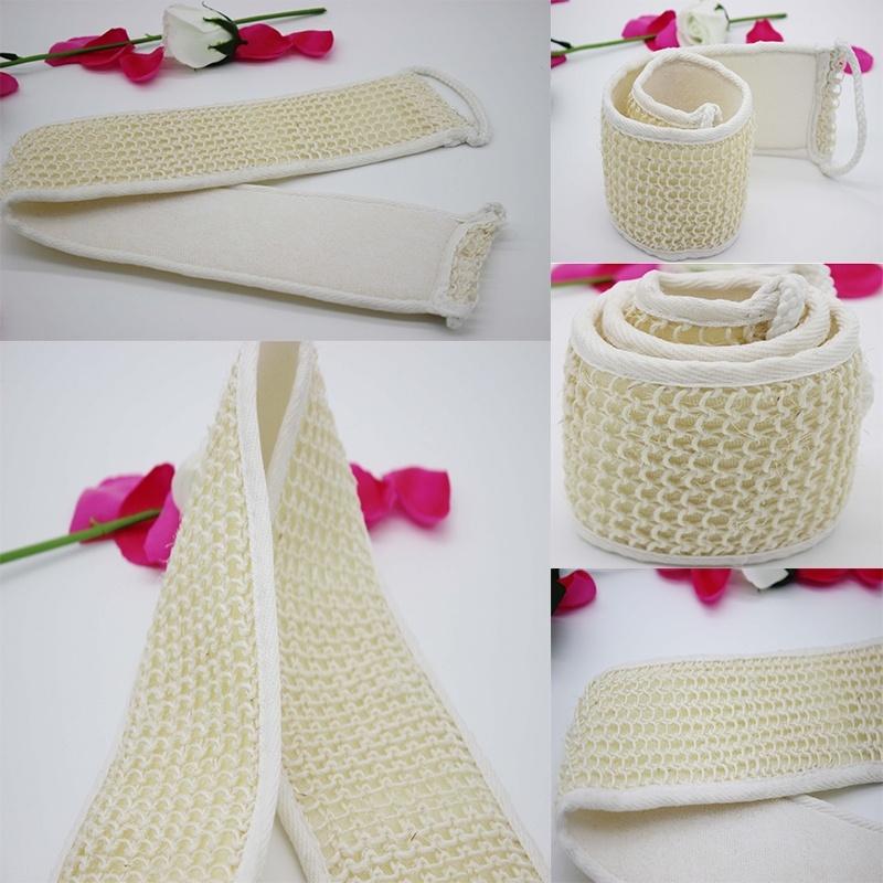 Exfoliating Fashion Back Strap Bath Shower Body Scrubber Brush Body Sponge Towel Body Scrubber Brush - Korvel