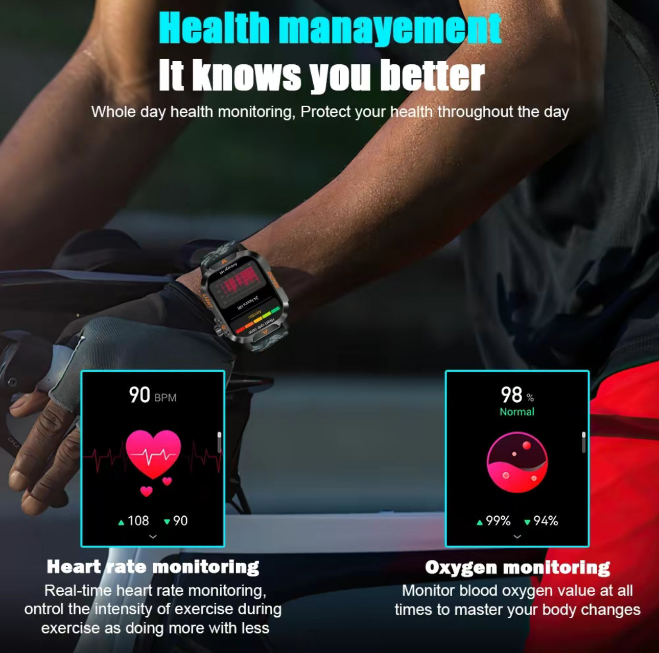 TitanForce Smartwatch - Korvel