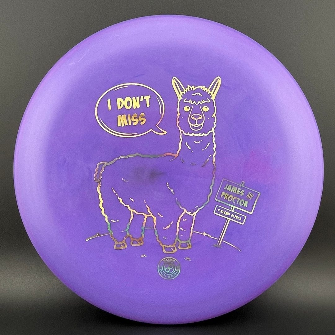 P-Blend Alpaca - James Proctor - Putter de Disc Golf de la Série Tour 2025