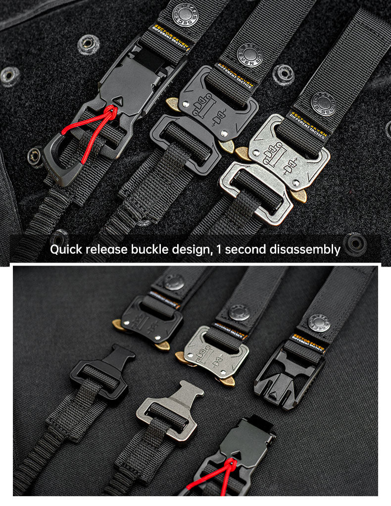 Func. tool rope, equip. tools, phone anti-loss hooks, bag & pant dec. ropes - Korvel
