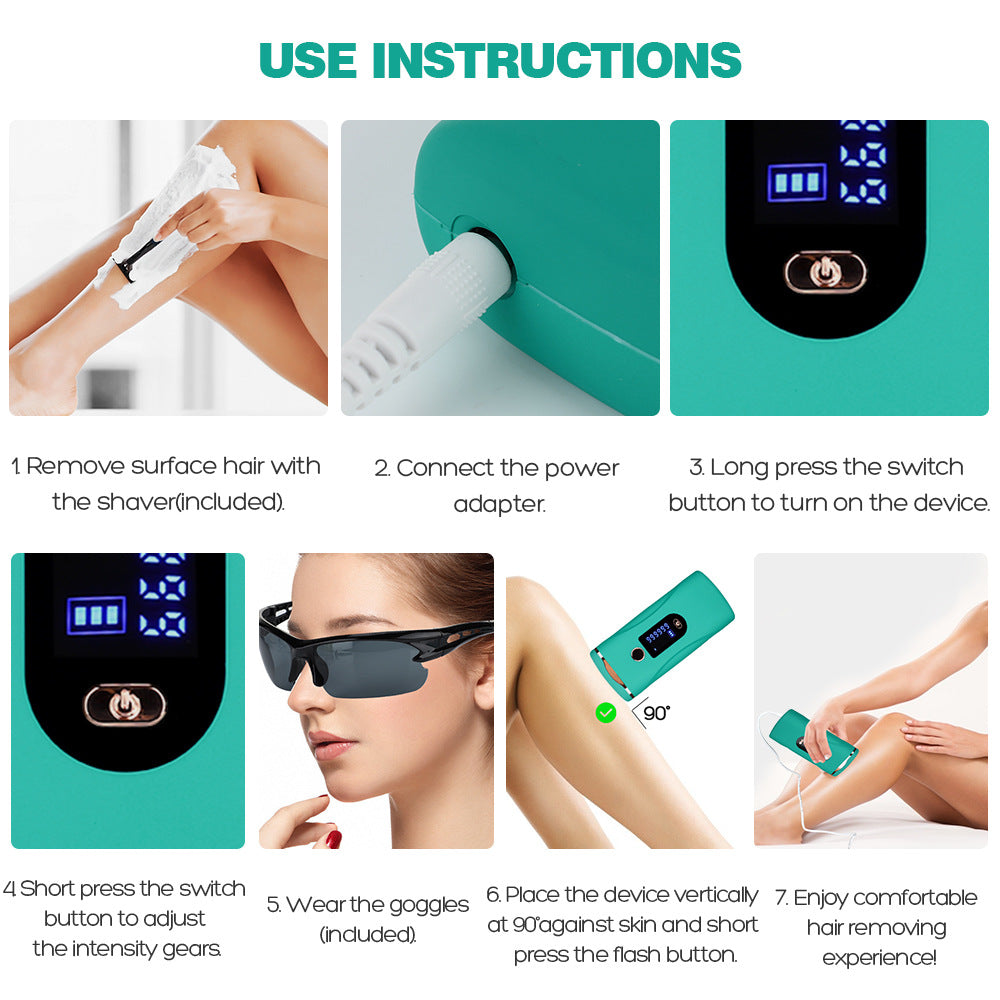 HailiCare Freezing Point Laser Hair Removal Device