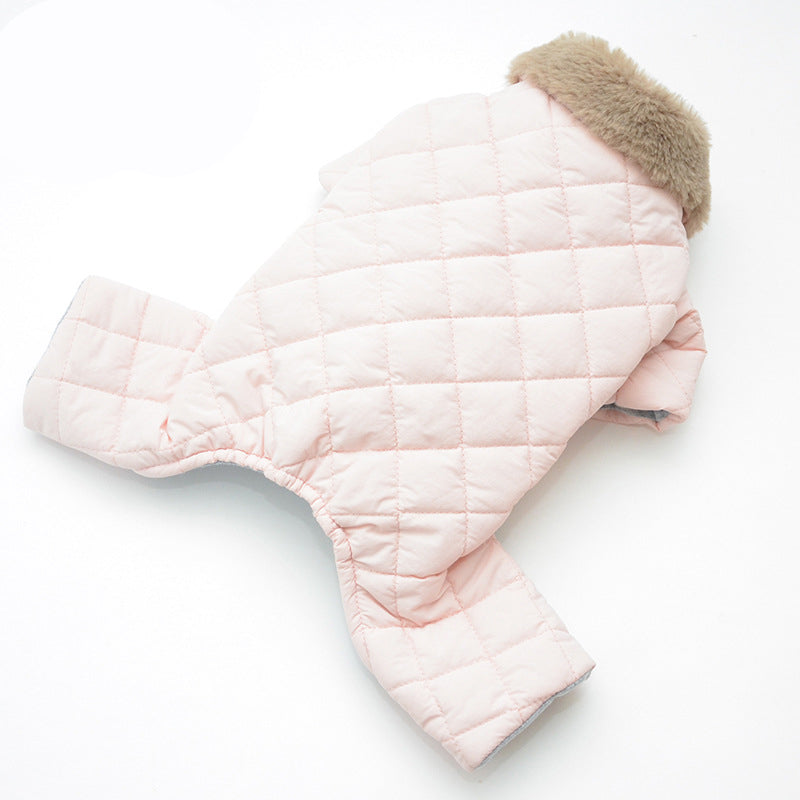 Winter New Pet Cotton Coat Dog Cotton Coat Dog Clothes Pet Clothes Dog Clothes Teddy Clothes - Korvel