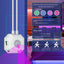 Colorful Bluetooth App Human Body Sensing Bedside Lamp with USB 5V 5050 Bedroom Induction - Korvel