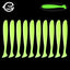 QXO 10pcs/Lot Soft Lures Silicone Bait 7cm 2g Goods For Fishing Sea Fishing Pva Swimbait Wobblers Artificial Tackle - Korvel