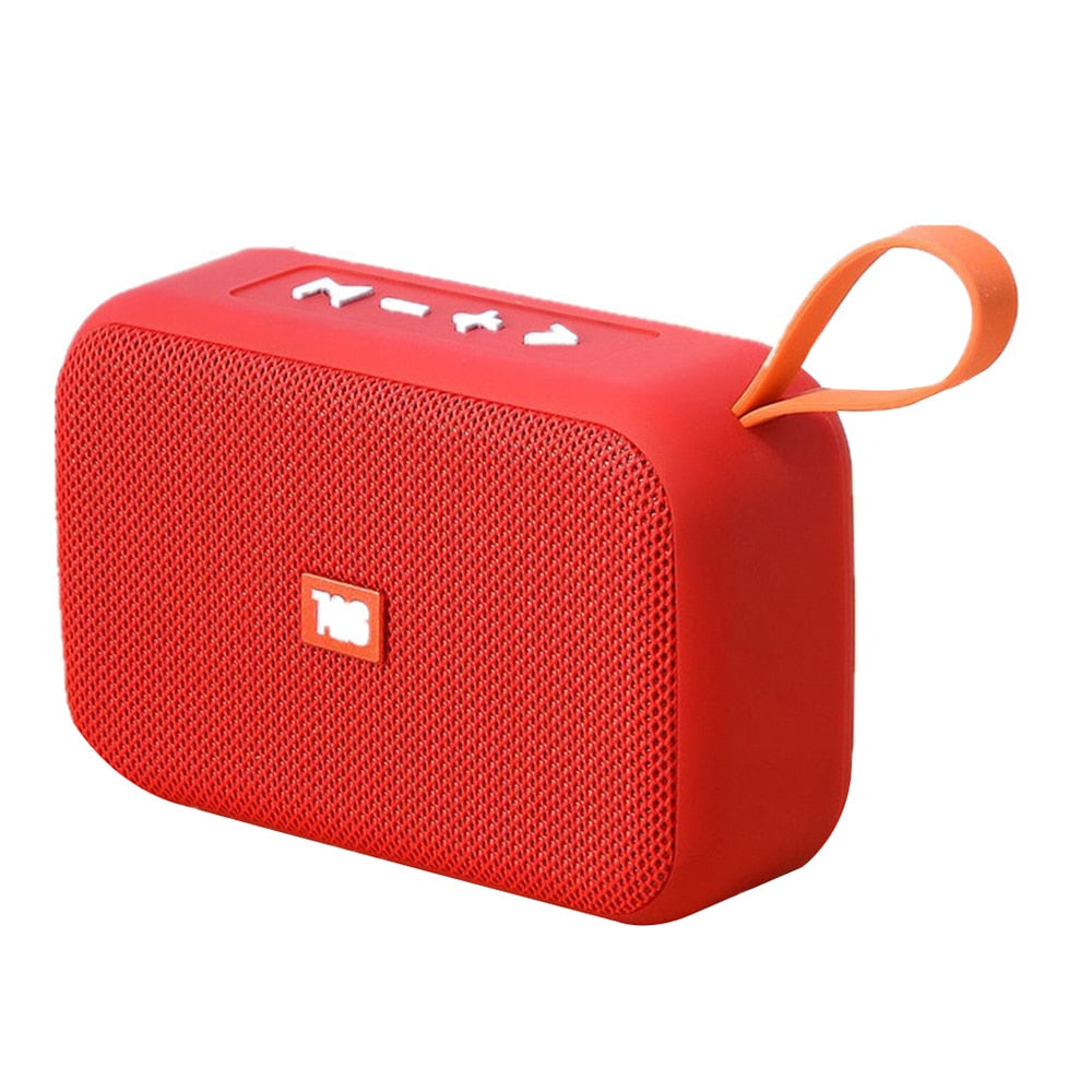 Original Brand TG506 Speakers Portable Bluetooth Speaker Wireless Soundbar Outdoor HIFI Subwoofer Support TF Card FM Radio Aux - Korvel
