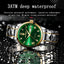 Reloj de Hombre Suizo Impermeable con Doble Calendario y Brillo