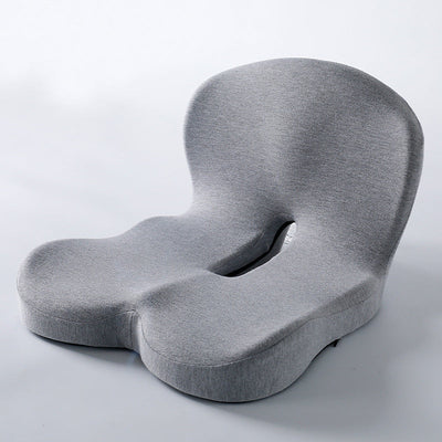 Memory cotton integrated cushion, backrest integrated cushion, student cushion, office chair cushion, car waist protection cushion, fart pad - Korvel