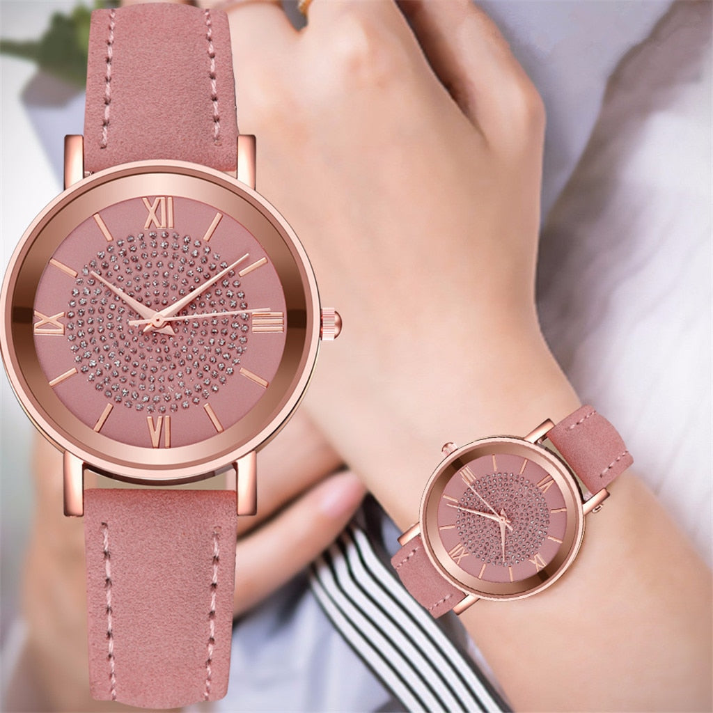 Luxury Watches Quartz  Watch Stainless Steel Dial Casual Bracele Watch - Korvel