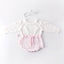 Baby handmade love sweater, knitted sweater, long sleeved jumpsuit, bag, buttocks, sweatshirt, crawling suit - Korvel