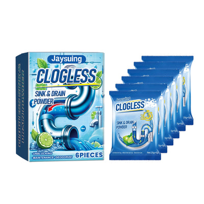 Premium Drain Cleaning Powder for Effective Clog Removal