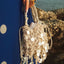 Elegant French-Style Woven Bucket Bag with Tassels