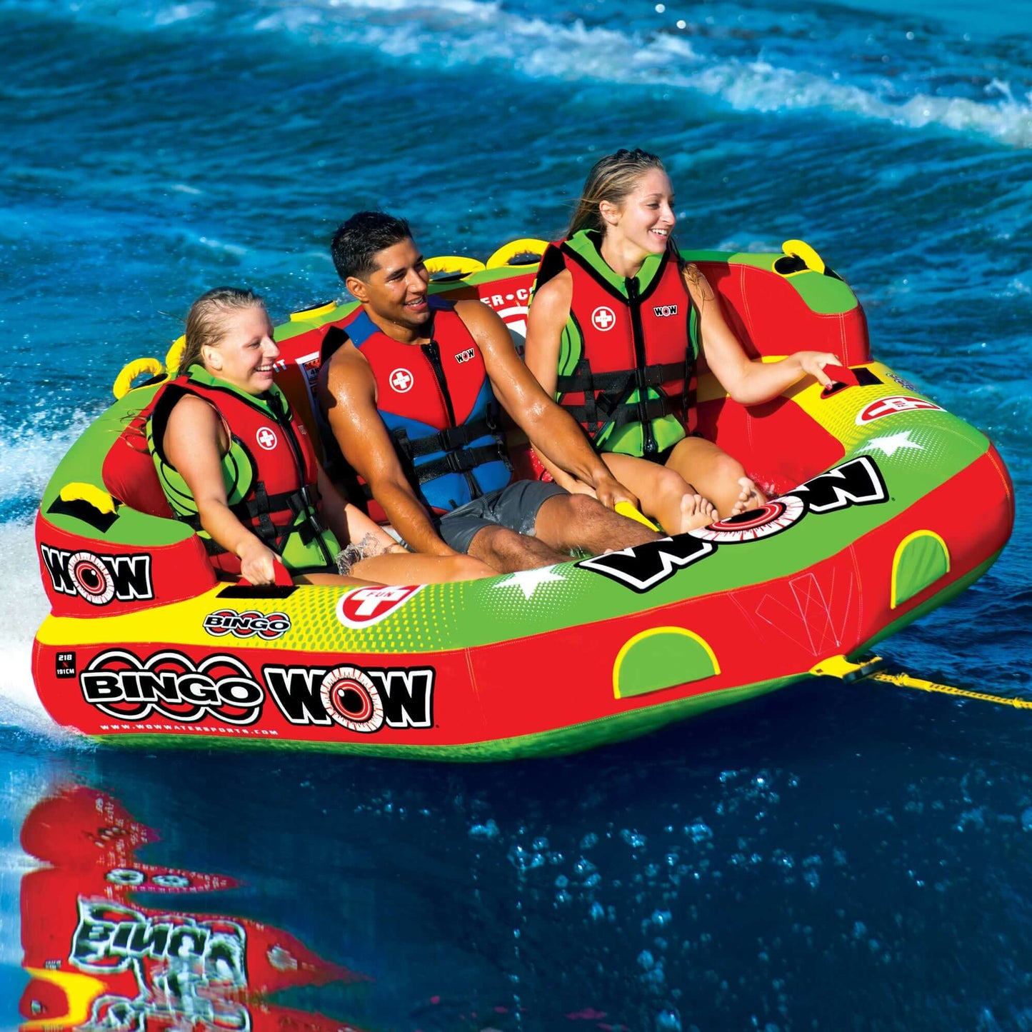 WOW Watersports Bingo Tubo de Agua Remolcable para 1-3 Personas