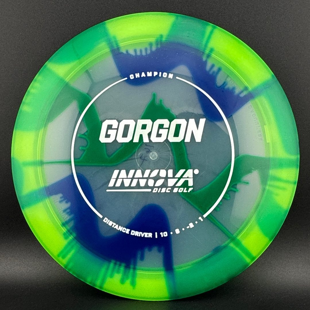 I-Dye Champion Gorgon Disc Golf Driver