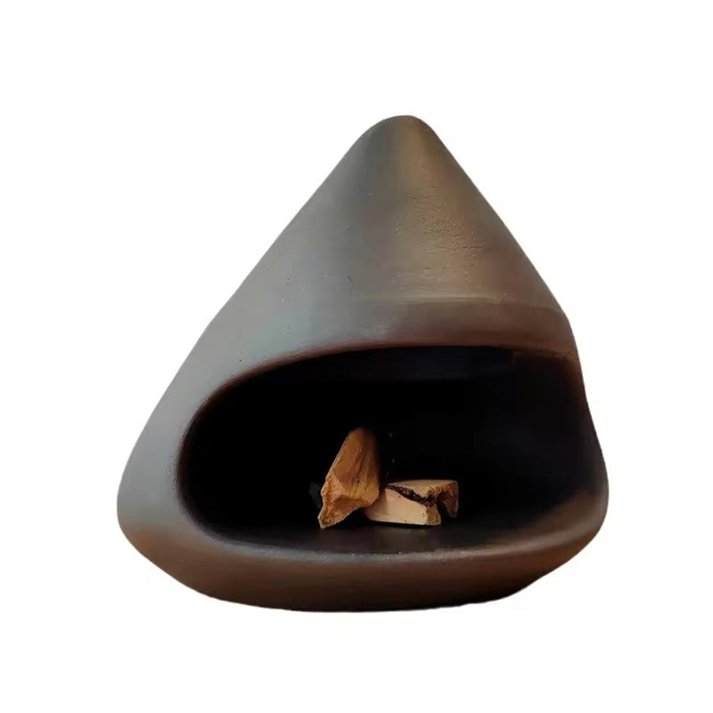 Handcrafted Ceramic Palo Santo and Sage Holder - A Practical Incense Burner and Scent Stand for Home Decor - Korvel