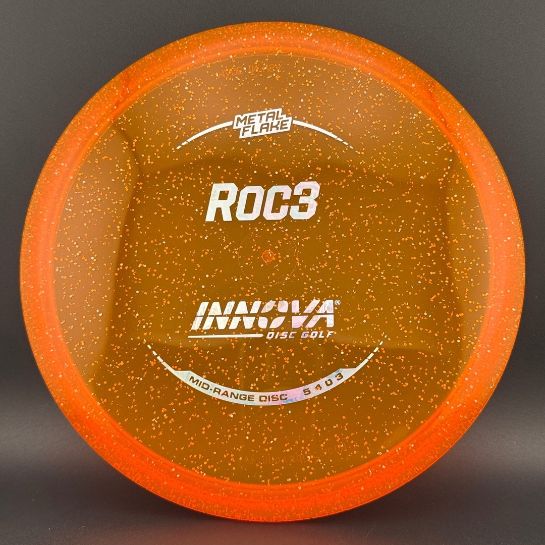 Metal Flake Champion Roc3 Disc Golf Disc
