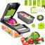 Multifunctional Vegetable Chopper Kitchen Dicer Grater Shredder Set Vegetable Cutter - Korvel