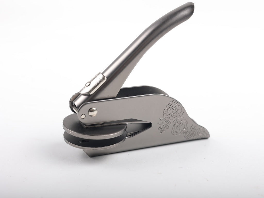 Customized non embroidered steel embossed pliers with steel seal engraved wedding pliers with steel seal logo - Korvel