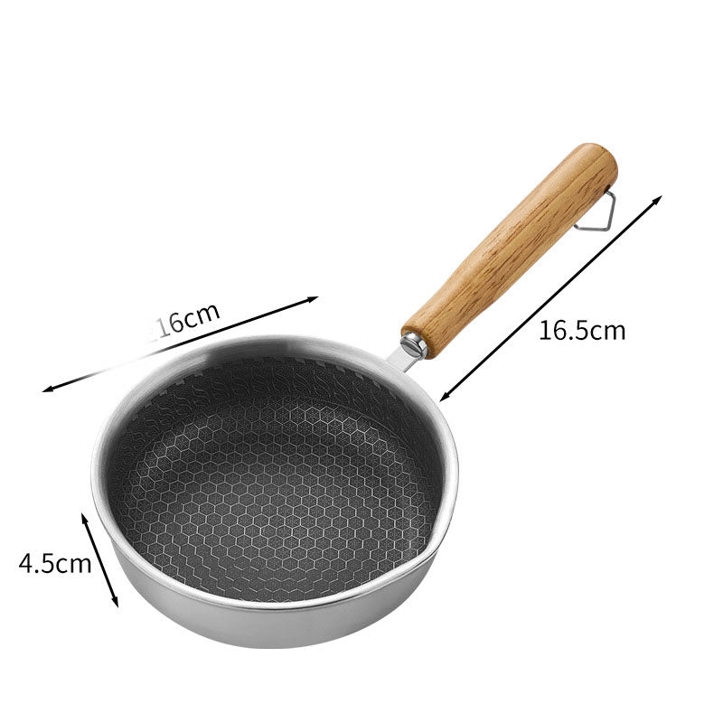 Premium Stainless Steel Non-Stick Frying Pan