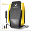 Tire Inflator Portable Air Compressor Pump for Car Tires (up to 50 PSI) 12V DC Tire Pump for Bikes (up to 150 PSI)  LED Light - Korvel