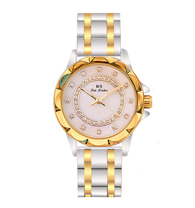 Diamond Women Luxury Brand Watch Rhinestone Elegant Ladies Watches Gold Clock Wrist Watches For Women Relogio Feminino - Korvel