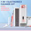 7 in 1 Multifunctional Cleaning Kit Keyboard Cell Phone Screen Cleaning Artifact Bluetooth Headset Mini Cleaning Pen - Korvel
