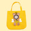 Cute canvas outdoor bag with exposed bee shaped cat bag shoulder bag small dog tote bag - Korvel