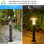 Solar Lawn Light With Dimmable LED - Korvel