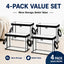 PlushNest Storage Box - Clear PVC Organizer
