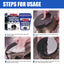 Stainless Steel Cleaning Cream, Kitchen Decontaminant Pot Rust, Pot Bottom, Stove Top Black Scale Cleaning Cream - Korvel