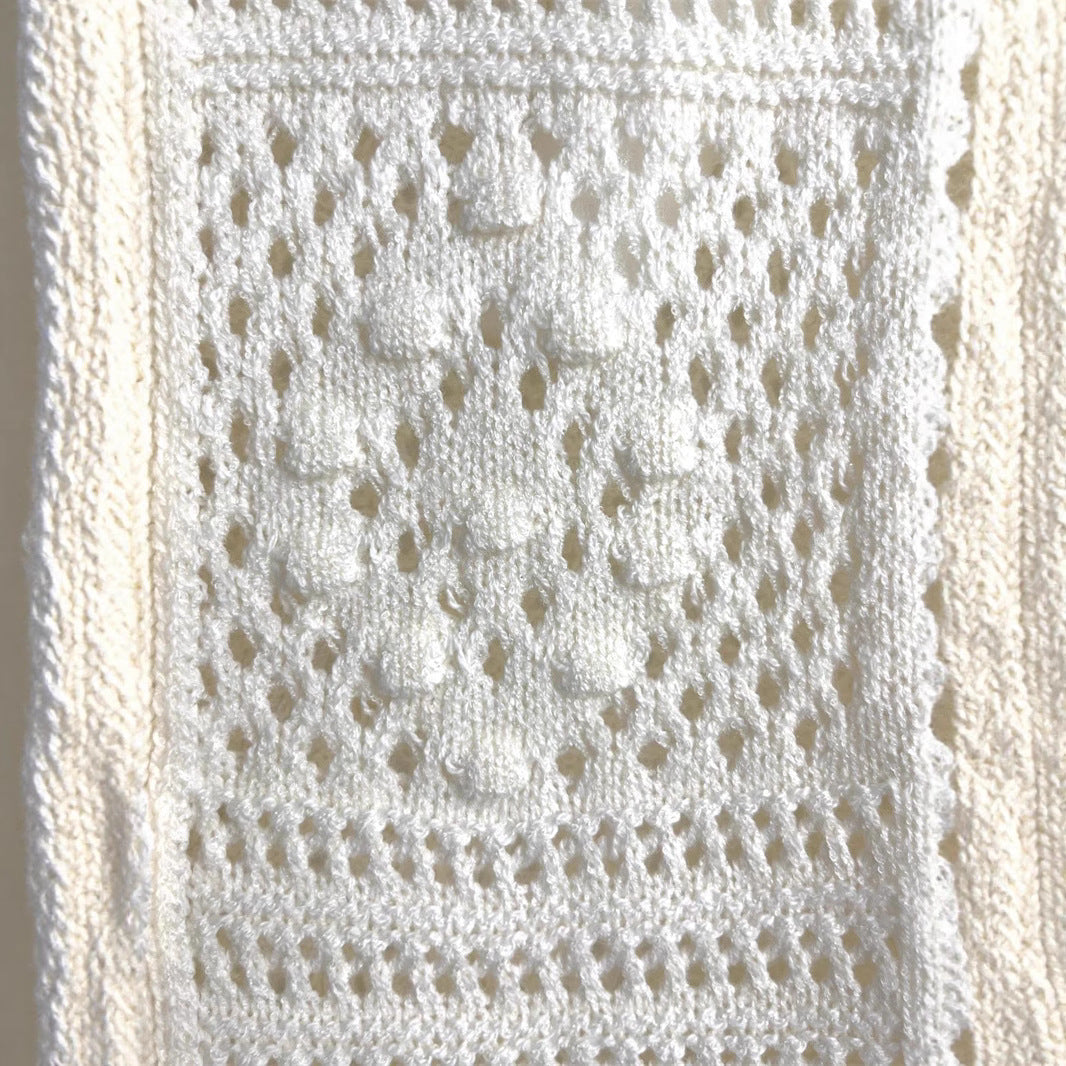 Spring Style Round Neck Solid Color Women's Knitwear
