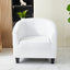 Elastic solid color semi-circular sofa cover, internet cafe, sand caf é, hotel leisure booth, all inclusive, single sofa chair cover - Korvel