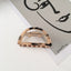 Chic Geometric Acetate Hair Claw Clamps Metal Hair Crab Women Girls Hair Clip Leopard Hairpin Hair Crab Hair Accessories - Korvel